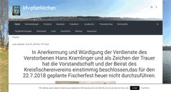 Desktop Screenshot of kfv-pfarrkirchen.de