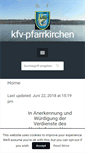 Mobile Screenshot of kfv-pfarrkirchen.de